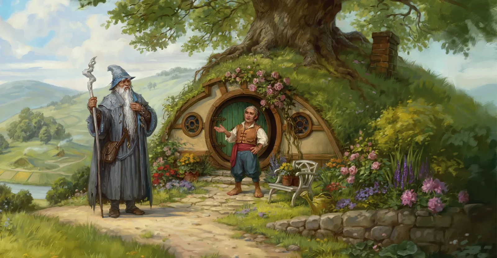 Magic: The Gathering — The Hobbit key art